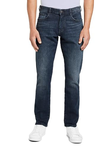 TOM TAILOR Herren Marvin Straight Jeans 1021012, 10281 - Mid Stone Wash Denim, 31W / 30 im Sale